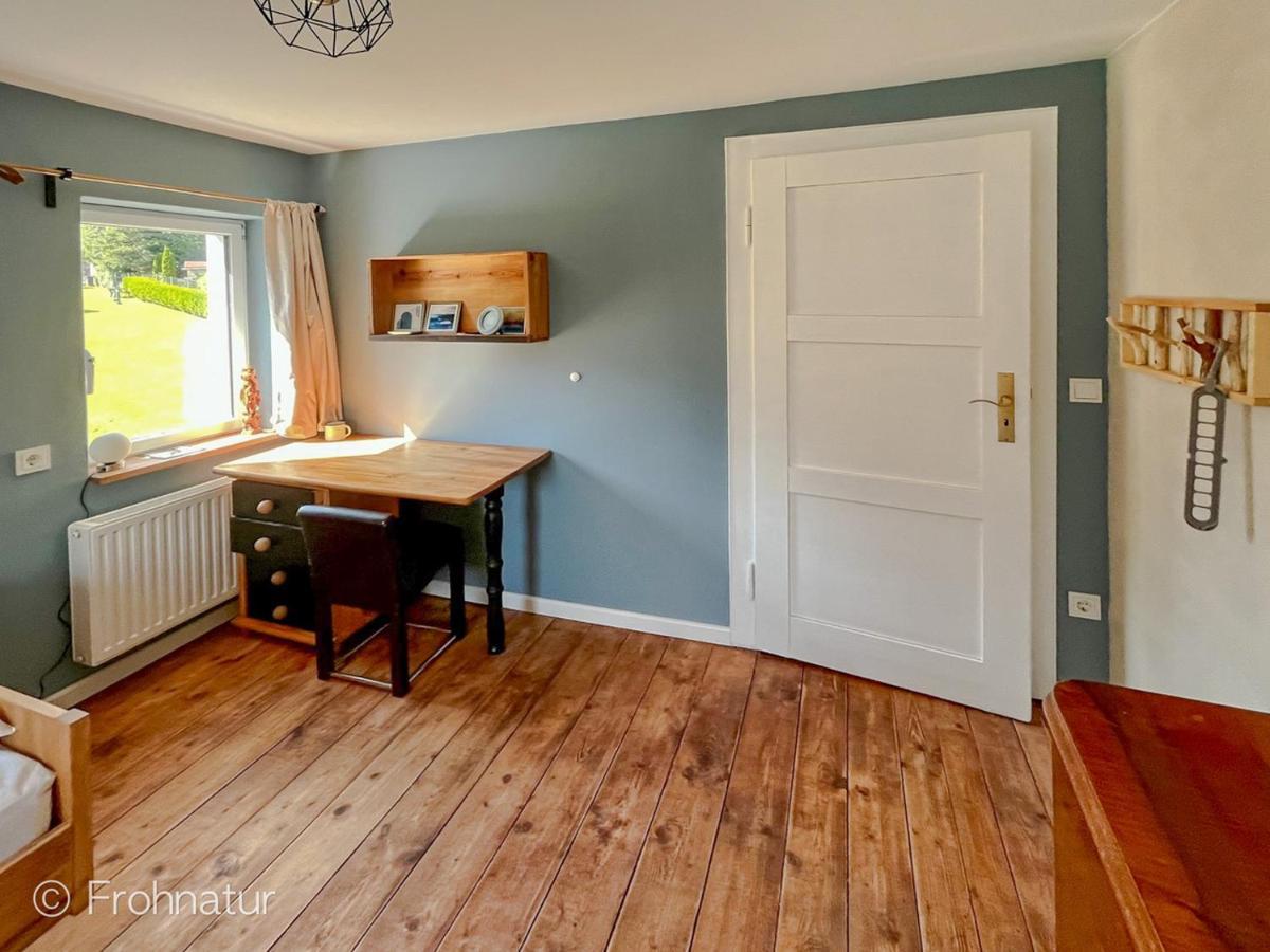 Tolles Ferienhaus Frohnatur Mit Sauna In Ruhiger Lage Plauen Buitenkant foto
