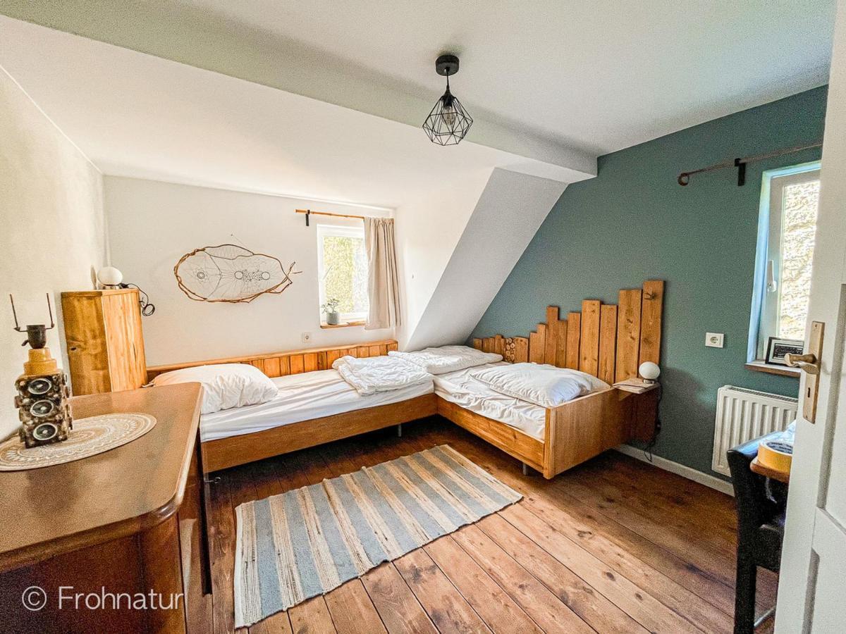 Tolles Ferienhaus Frohnatur Mit Sauna In Ruhiger Lage Plauen Buitenkant foto