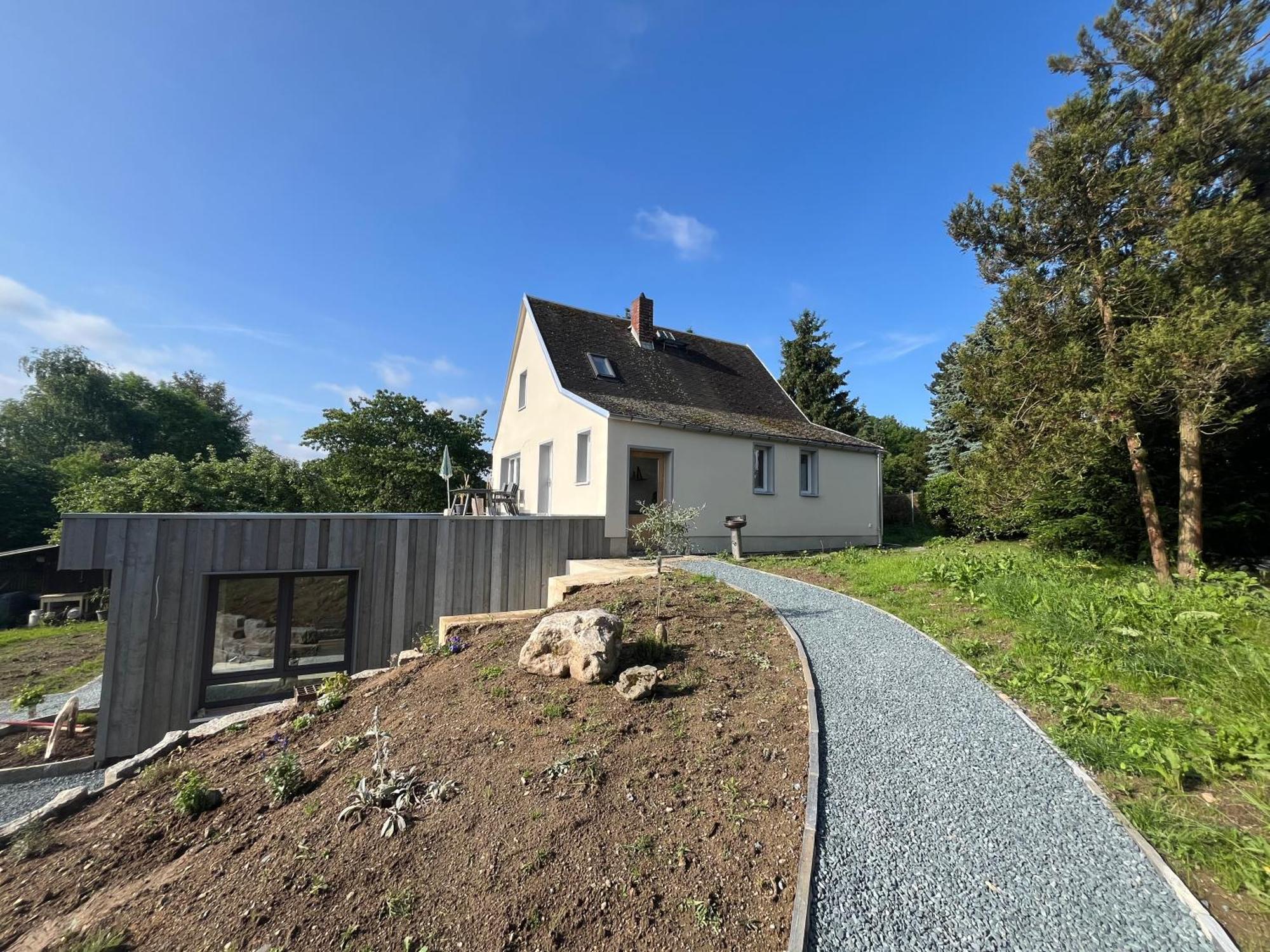 Tolles Ferienhaus Frohnatur Mit Sauna In Ruhiger Lage Plauen Buitenkant foto